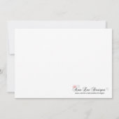 faire-part de naissance photo Motif de Jacquard bl (Dos)