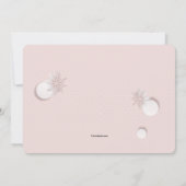 Faire-part de naissance photo pour bébé d'hiver ro (Dos)