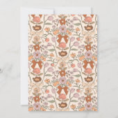 Faire-part de naissance photo pour bébé en terre c (Dos)