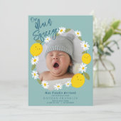 Faire-part de naissance photo principale Squeeze L (Debout devant)