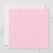 Faire-part de naissance photo Retro Dot (Dos)