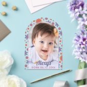 Faire-part de naissance photo Retro les années 70 (Insitu (Mariage))