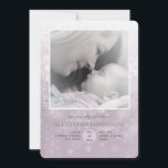 Faire-part de naissance photo Rose d'arrivée hiver<br><div class="desc">Un joli motif de flocon de neige pour présenter l'arrivée de votre bébé d'hiver. La carte est facile à customiser avec votre libellé, police, couleur de police, options de forme de papier et choix de six types de papier. Pas exactement ce que vous cherchez ? Tous nos produits peuvent être...</div>