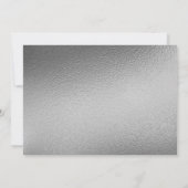 faire-part de naissance photo Silver Foil 3 (Dos)
