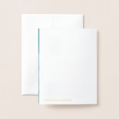 FAIRE-PART DE NAISSANCE photo simple texte (Derrière avec enveloppe)