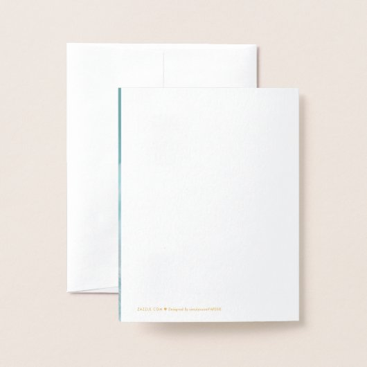 FAIRE-PART DE NAISSANCE photo simple texte (Derrière avec enveloppe)