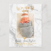 Faire-part de naissance PixDezines/La Lune est dép (Devant)