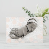 Faire-part de naissance Poka Dot // Confetti (Debout devant)