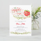 Faire-Part de Naissance "Pomme de Nos Yeux" (Debout devant)