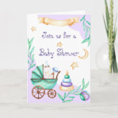 Faire-part de Naissance pour Landau (Devant)
