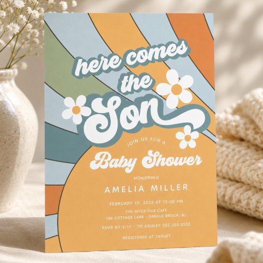 Faire-Part de Naissance pour l'Arrivée du Fils