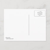 Faire-Part de Naissance Rétro Bébé Fille & Cigogne (Dos)