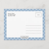 Faire-part de naissance simple moderne (Dos)