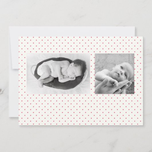 Faire-Part de Naissance Tellement Aimé (Dos)