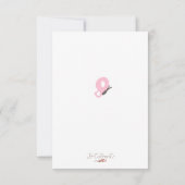 Faire-part de naissance Twin Girls (Dos)