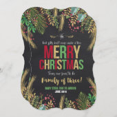 Faire-part de Noël (Devant / Derrière)