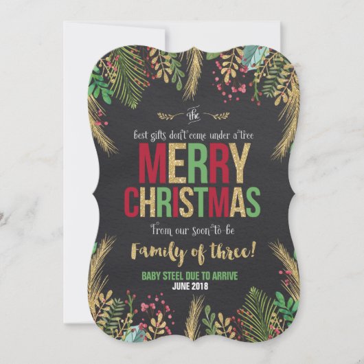 Faire-part de Noël (Devant)