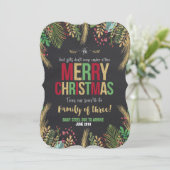 Faire-part de Noël (Debout devant)