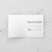 Faire-part de nouvelle adresse Boise (Intérieur)