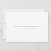Faire-Part de Nouvelle Maison Elegant Script (Dos)