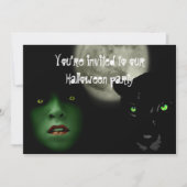 Faire-part de partie de Halloween (Devant)