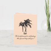 Faire-part de passeport de mariage pour la Thaïlan (Dos)