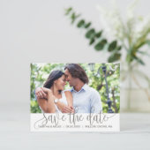 Faire-Part de Photo Rustique (Debout devant)