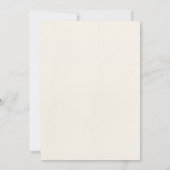 Faire-part de premier anniversaire de bébé Couronn (Dos)