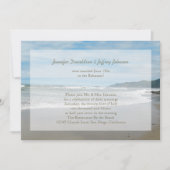 Faire-part de réception après mariage (Devant)