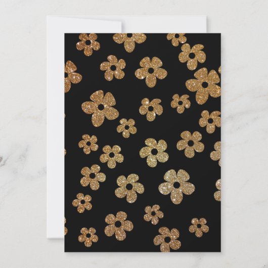 Faire-part de réception de mariage après la noce à (Dos)