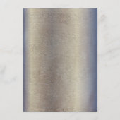 Faire-part de réception de mariage bouteille de ch (Dos)