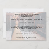 Faire-part de réception de mariage champêtre, "Tou (Dos)