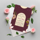 Faire-part de Réception de Mariage Fantastique et