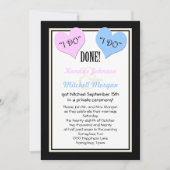 Faire-part de réception de mariage -- Nous nous so (Devant)