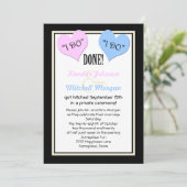 Faire-part de réception de mariage -- Nous nous so (Debout devant)