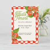 Faire-Part de Réception de Mariage That's Amore (Debout devant)