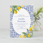 Faire-Part de Réception de Mariée La Dolce Vita (Debout devant)