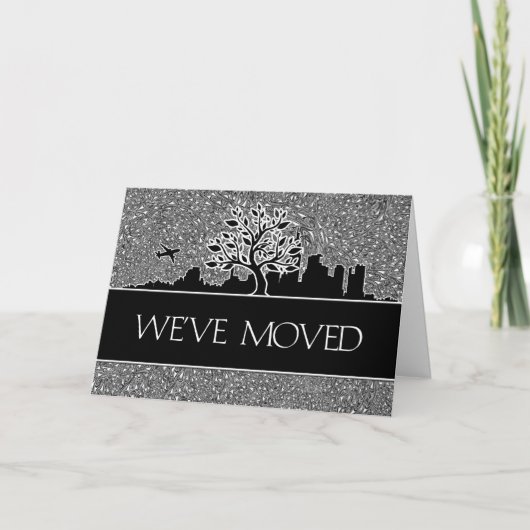 Faire-part de réinstallation d'entreprise (Devant)