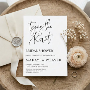 Faire-Part de Remise de Cadeaux de Mariage Minimal