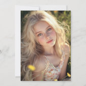 Faire-part de remise de diplôme à l'arc moderne do (Dos)