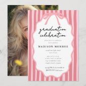 Faire-part de remise de diplôme à l'arc moderne do (Devant / Derrière)