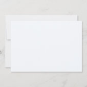 Faire-part de remise de diplôme avec collage de 4 (Dos)
