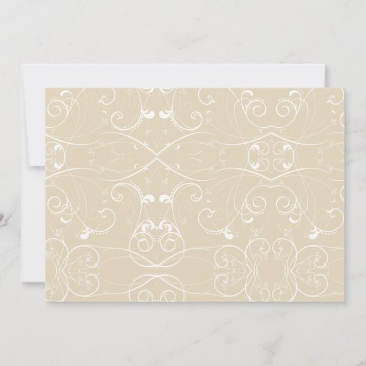 Faire-part de remise de diplôme avec écriture mode (Dos)