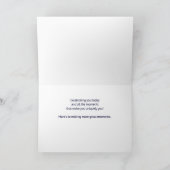Faire-part de remise de diplôme avec invitation pe (Intérieur)