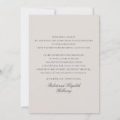 Faire-part de remise de diplôme avec une photo sur (Dos)