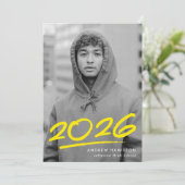 Faire-part de remise de diplôme de la promotion 20 (Debout devant)