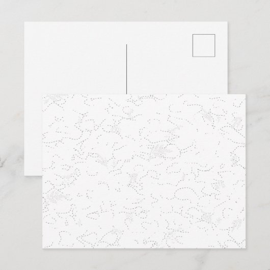 Faire-part de remise de diplôme élégant blanc (Devant / Derrière)