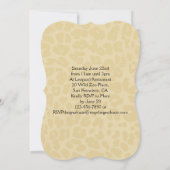 Faire-part de remise de diplôme / fête avec un nœu (Dos)