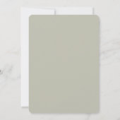 Faire-part de remise de diplôme Moderne en Gris Pi (Dos)