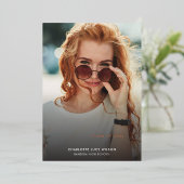 Faire-part de remise de diplômes 2025 (Debout devant)